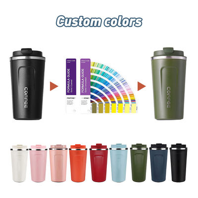 Eco Friendly Stainless Steel Thermal Mug with Temperature Display and Leak Proof Lid