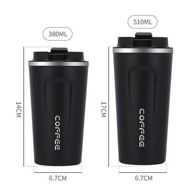 Eco Friendly Stainless Steel Thermal Mug with Temperature Display and Leak Proof Lid