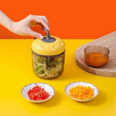 Mini Food Crushing Machine Effortlessly Crush Vegetables with Stainless Steel Blades