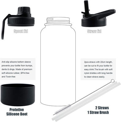 Stainless Steel Insulated Flask for Outdoor Adventures No Anti-corrosion Coating