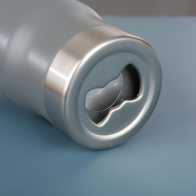 Minimalist Style Custom 14oz Stainless Steel Double Wall Vacuum Insulated Beer Can Cooler with Bottle Opener