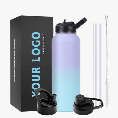 Thermal Insulation Performance Keep Cold for 24 Hours 32oz Stainless Steel Water Bottle
