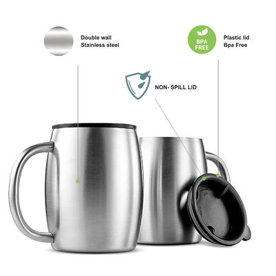 Europe Design Style Custom OEM Drinkware Type Double Wall Stainless Steel Beer Mug