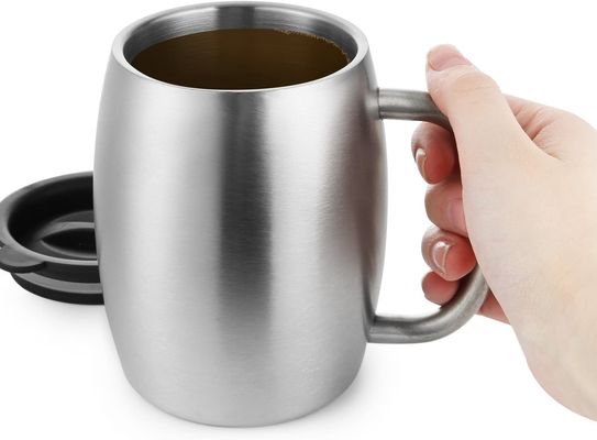 Europe Design Style Custom OEM Drinkware Type Double Wall Stainless Steel Beer Mug