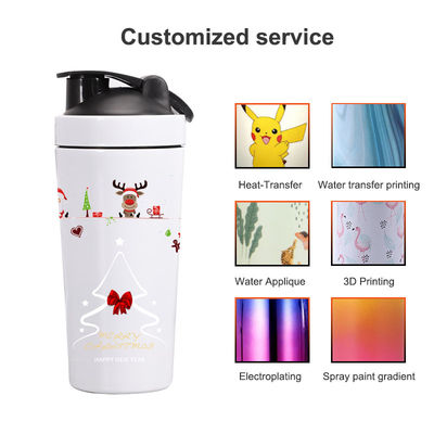 Custom Logo Acceptable 500g BPA Free Gym Insulated Shaker Bottle with Portable Design