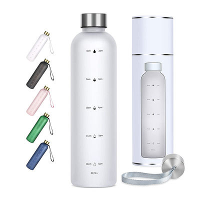 Customized 32oz BPA Free Motivational Water Bottle for Sports and Outdoor Activities
