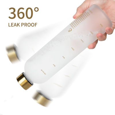 Customized 32oz BPA Free Motivational Water Bottle for Sports and Outdoor Activities