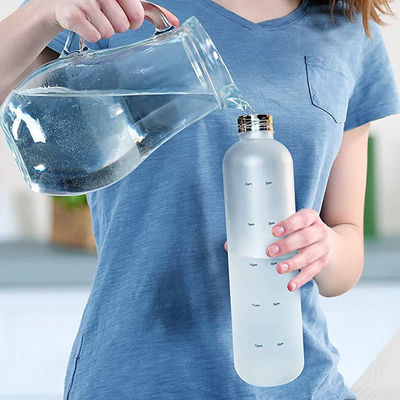 Customized 32oz BPA Free Motivational Water Bottle for Sports and Outdoor Activities