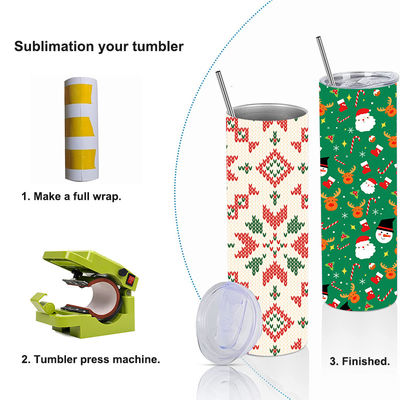 15oz Stainless Steel Double Wall Insulated Sublimation Tumbler for Personalized Gifts