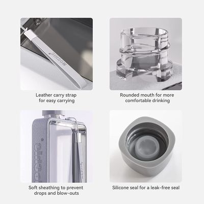 110*180*330mm Custom Flat Water Bottle for Gym and Outdoor Activities