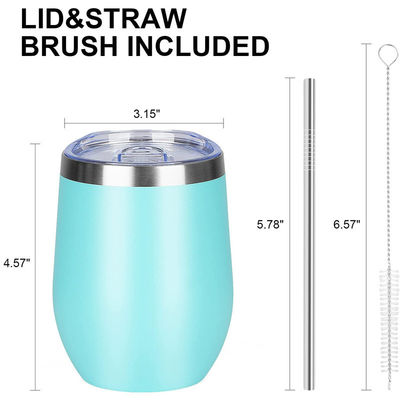 1 Custom 12oz Leak Proof Reusable Stainless Steel Coffee Thermos Cup for Sustainable