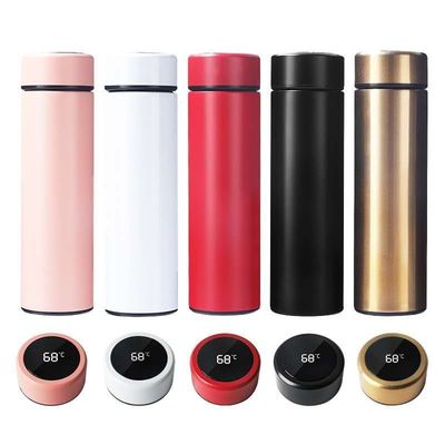 Smart Digital Vacuum Flask with LED Temperature Display Water Bottle Customized Quantity 1