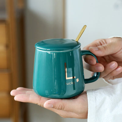 USB Charging Ceramic Porcelain Mug with 55 Degree Temperature Control and HANDGRIP