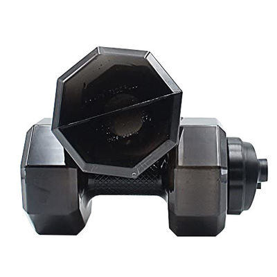 Adults PETG Eco-friendly 2.6L Dumbbell Shape Water Bottle for Sports Fitness Exercise