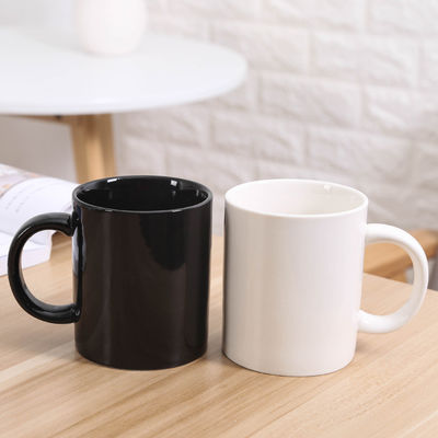 Holiday Selection Support Custom Logo Ceramic Hot Water Sublimation Heat Magic Mug