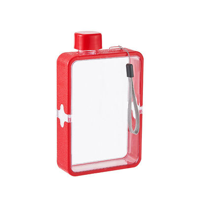 380 ml BPA Free Square Sport Water Bottle with Custom Logo and Minimalist Design