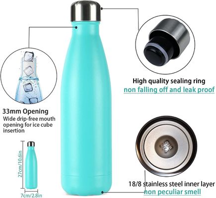 Direct Drinking Water Bottles Custom Design Logo Equipped with Anti-corrosion Coating