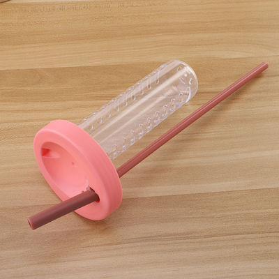 Outdoor Sports Must-Have Food Grade Plastic Water Bottle with Straw Straps and More