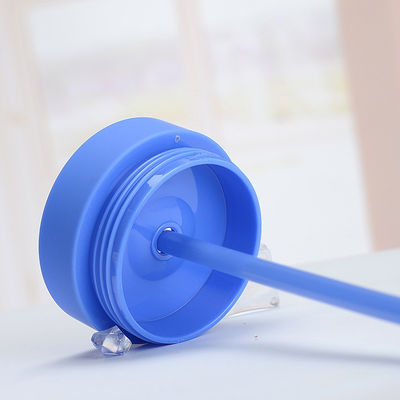 Minimalist Eco Friendly Custom Bpa Free 16oz PP Plastic Water Bottle with Straws