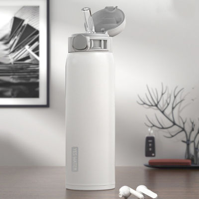 Direct Drinking 500ml Stainless Steel Insulation Cup with Self-contained Straw 2022