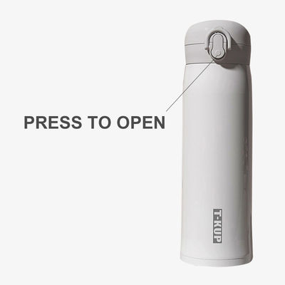 Direct Drinking 500ml Stainless Steel Insulation Cup with Self-contained Straw 2022