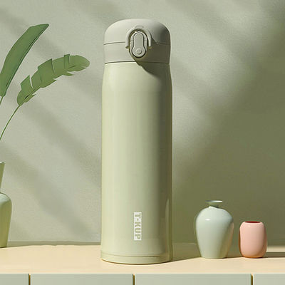 Direct Drinking 500ml Stainless Steel Insulation Cup with Self-contained Straw 2022