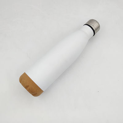 500ml Cork Bottom Cola Shaped Vacuum Seal Insulated Flask Stainless Steel Water Bottle