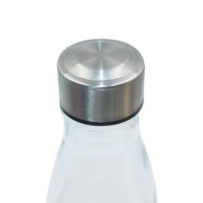 2020 Tour Custom Logo and Eco-Friendly Glass Water Bottle with Direct Drinking Method