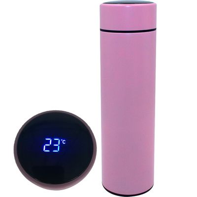Stainless Steel Double Wall Vacuum Insulated Water Bottle with LED Temperature Display