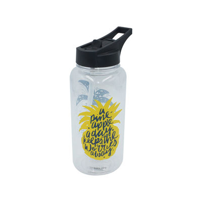 Contemporary Design Style Customized Ecofriendly Plastic Water Bottle for School Logo