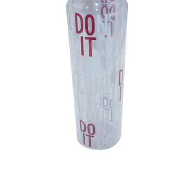 Back to School Eco Friendly Crystal Plastic Water Bottles with Anti-corrosion Coating