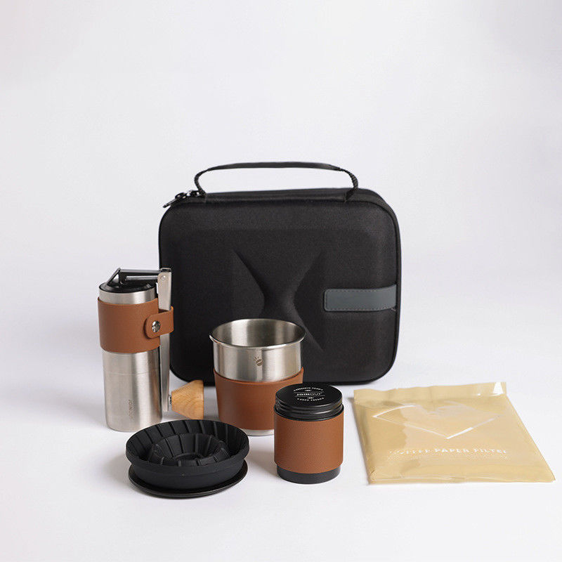 Convenient and Europe Design Style Outdoor Portable Folding Manual Coffee Grinder Sets