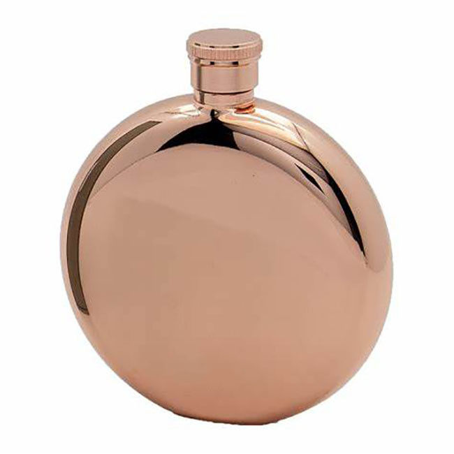 CLASSIC Design Style Customized Round Wine Liquor Hip Flask for Customer Requirements