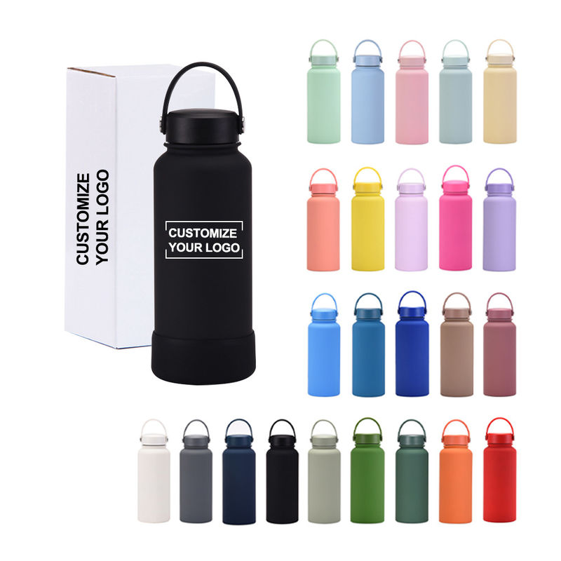 CLASSIC design 32oz wide mouth double wall stainless steel water bottle for eco friendly