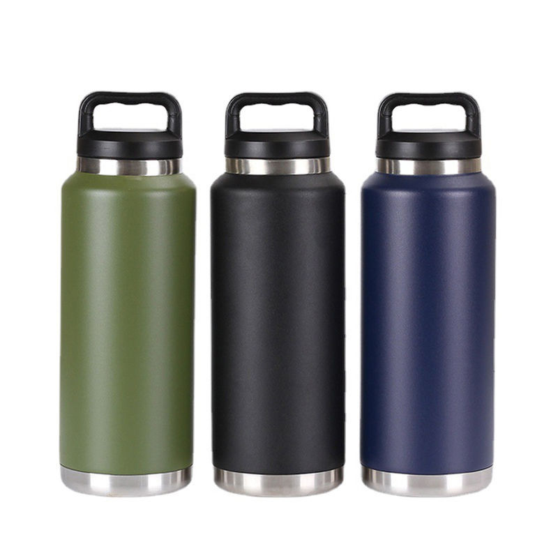 Stainless Steel 26oz Water Bottle Large Capacity 36oz Double Wall Portable 18oz Flasks
