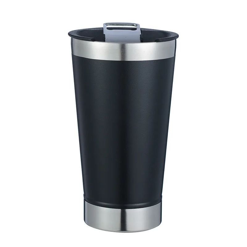325g Stainless Steel Vacuum Insulated Coffee Mug with Lid and Opener 20oz Beer Thermal Cup