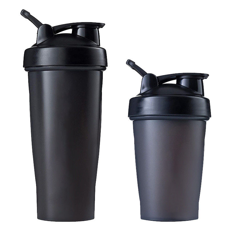 PP Food Grade Lid BPA Free Protein Shake Bottle Contemporary Design Style for Workout