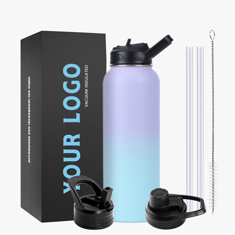 Thermal Insulation Performance Keep Cold for 24 Hours 32oz Stainless Steel Water Bottle