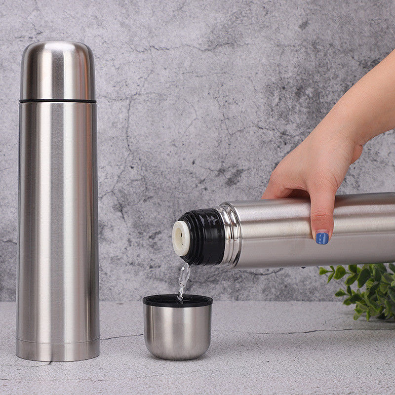 Enjoy Hot or Cold Drinks Anywhere with Our American Style Triple Wall Thermos Flask