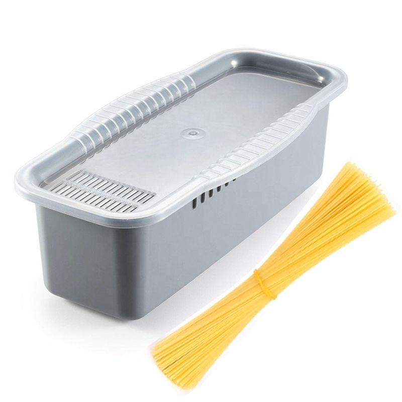 PP Material BPA Free Microwave Pasta Cooker with Portioning Tool Passed European Standard