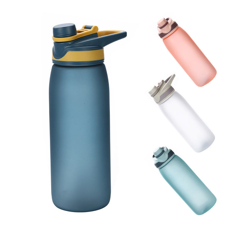 Stocked Outdoor Activity Gym Portable BPA Free Plastic Sports Water Bottle with Time